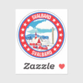 Sticker Svalbard (Feuille)