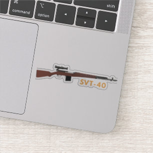 Sticker SVT-40 2ÈME GUERRE MONDIALE Sniper Rifle soviéti