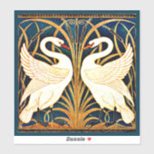 Sticker Swan et Rush et Iris, (Feuille)