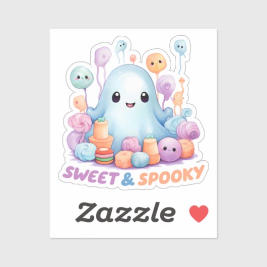 Sticker Sweet and Spooky (Feuille)