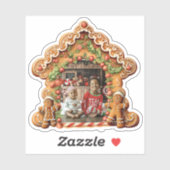 Sticker Sweet Gingerbread Photo Holiday (Feuille)