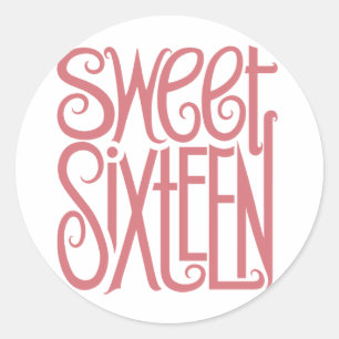 Sticker sweet sixteen