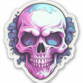 Sticker Sweet Skull (Devant)