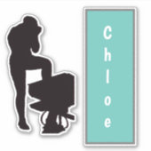 Sticker SWIM - Personnalisé (Devant)