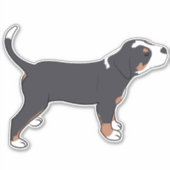 Sticker Swissy Puppy (Devant)