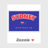 Sticker Sydney (Feuille)