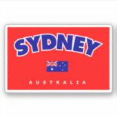 Sticker Sydney (Devant)