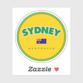 Sticker Sydney (Feuille)