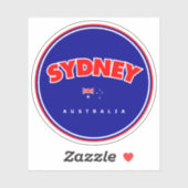 Sticker Sydney (Feuille)