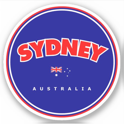 Sticker Sydney (Devant)