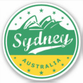 Sticker Sydney Badge, Australie, Sydney (Devant)