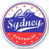 Sticker Sydney Opera House, Australie, Sydney (Devant)