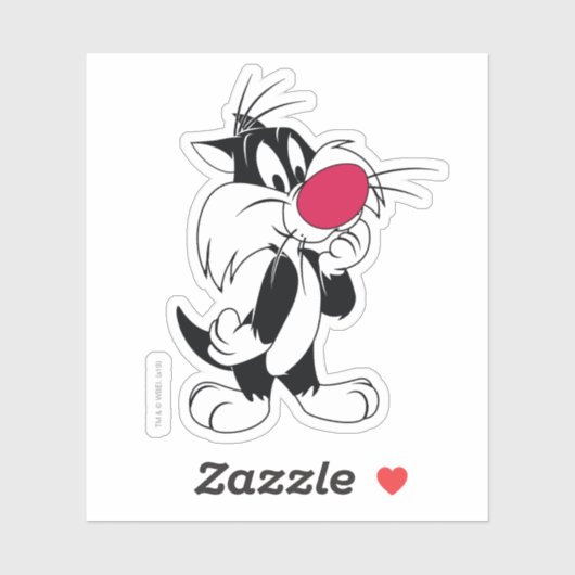 Sticker Sylvester Jr. | Pose classique (Feuille)