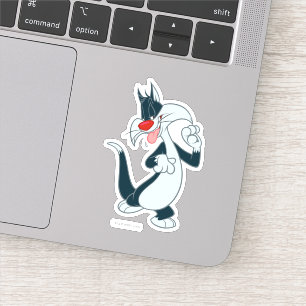 Sticker Sylvester Paw Up