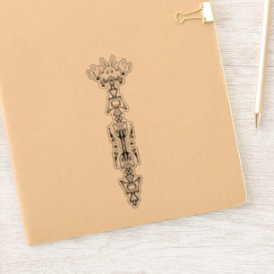Sticker Symbole Abstrait (sceptre) v1