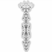 Sticker Symbole Abstrait (sceptre) v1 (Devant)