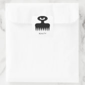 Sticker Symbole Adinkra Beauté ( Duafe ) (Sac)