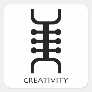 Sticker Symbole Adinkra ( Osidan )