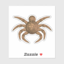 symbole arachnide doré