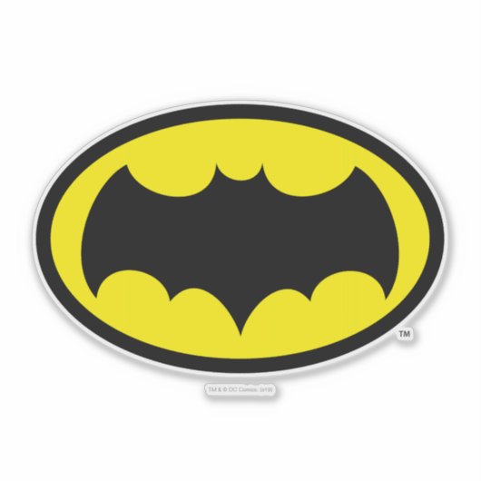 Sticker Symbole Batman (Devant)