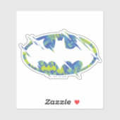 Sticker Symbole Batman Électrique (Feuille)