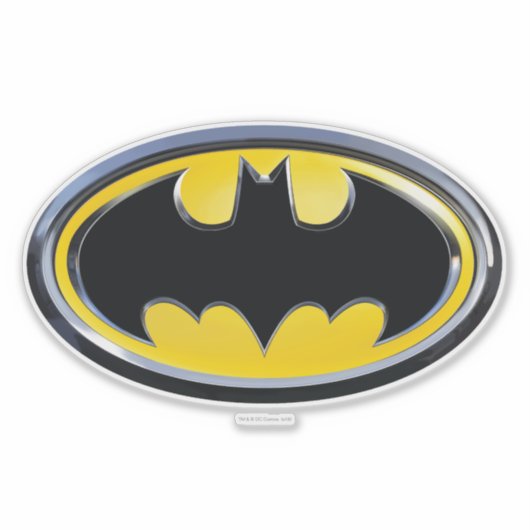 Sticker Symbole Batman | Logo classique (Devant)