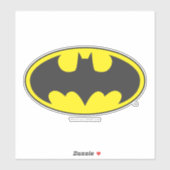 Sticker Symbole Batman | Logo Oval de chauve-souris (Feuille)