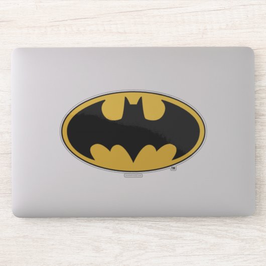 Sticker Symbole Batman | Logo ovale (Ordinateur)