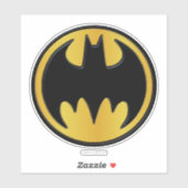 Sticker Symbole Batman | Logo rond classique (Feuille)