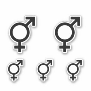 Sticker Symbole bigenre