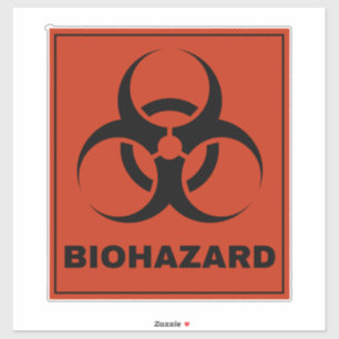 Sticker symbole biodanger