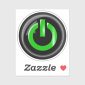 Sticker Symbole d'alimentation (Feuille)