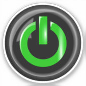 Sticker Symbole d'alimentation (Recto)