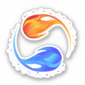 Sticker Symbole d'amour- (Recto)