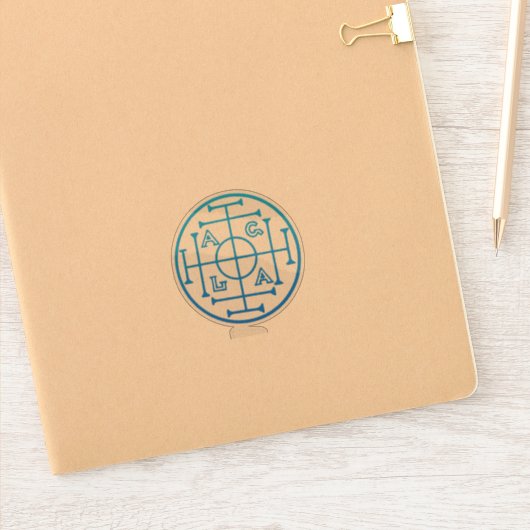 Sticker Symbole de bonne chance, symbole antique païen, bo (Carnet)