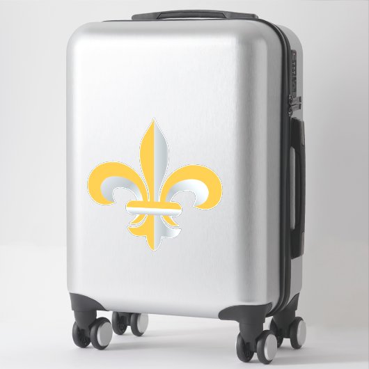 Sticker Symbole de Fleur de Lis (Sur valise)
