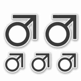 Sticker Symbole de genre Butch