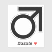 Sticker Symbole de genre Butch (Feuille)