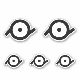Sticker Symbole de genre épicène