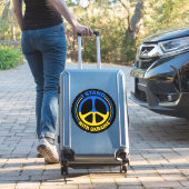 Sticker Symbole de la paix en Ukraine (Valise Insitu)