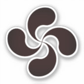 Sticker Symbole de Lauburu (Recto)