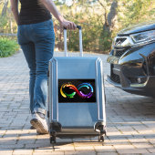Sticker Symbole de l'infini des comètes arc-en-ciel (Valise Insitu)