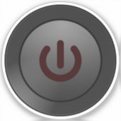 Sticker Symbole de mise hors tension (Recto)