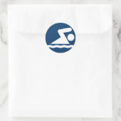 Sticker Symbole de natation (Sac)