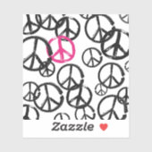 Sticker Symbole de paix (Feuille)