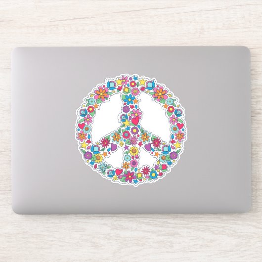 Sticker Symbole de paix (Ordinateur)