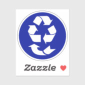 Sticker Symbole de recyclage de 4 R (Feuille)