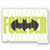 Sticker Symbole de typographie de Batman (Devant)