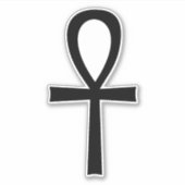 Sticker Symbole de vie égyptien d'Ankh (Devant)