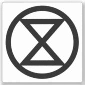 Sticker Symbole d'extinction (Recto)